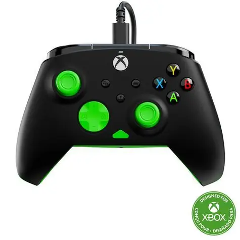 Turtle Beach Rematch Core czarno-zielony / Kontroler do gier / przewodowy USB-C / 2,5 m / Xbox X/S/ Xbox ONE/W10
