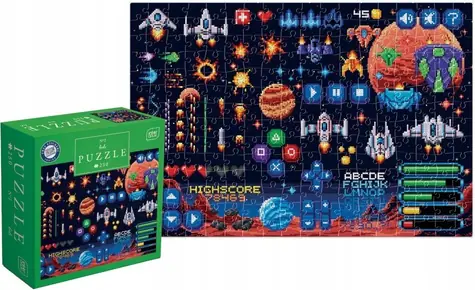 INTERDRUK Puzzle z naklejkami / 250 elementów / format 48 × 33 cm