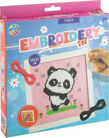 Zestaw do haftu krzyżykowego MOXY Panda / od 7 lat
