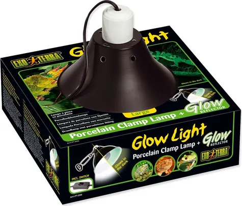 Exo Terra Glow Light L / Reflektor do terrarium / do 200 W / średnica 25 cm
