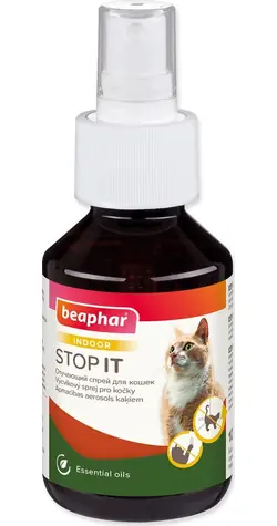 Beaphar Stop It Spray / Odstraszacz kotów / Do wnętrz / 100 ml