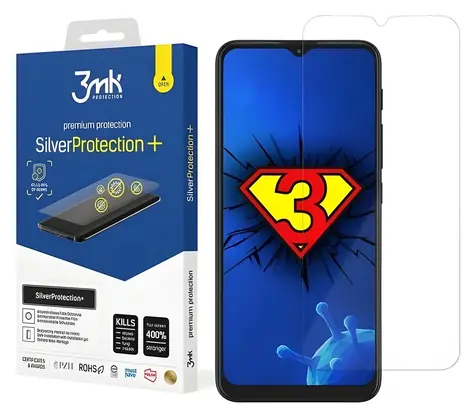 3mk SilverProtection+ Motorola Moto E7 Power / Folia ochronna / Antybakteryjna / Do aplikacji na mokro
