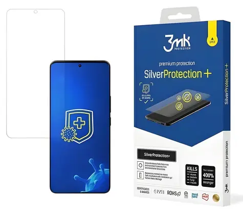 3mk SilverProtection+ POCO F6 / Folia ochronna / antybakteryjna / montaż na mokro