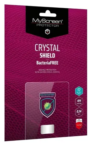 MyScreen CRYSTAL BacteriaFREE do Samsung Galaxy Tab A8 10" czarny / Folia ochronna na ekran / Pełny klej