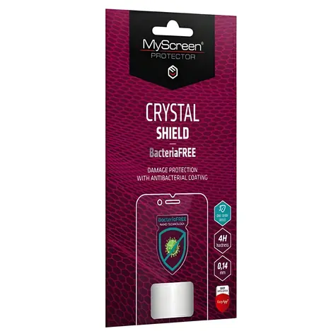 MyScreen Crystal Shield BacteriaFree do Samsung Galaxy A22 4G / Folia ochronna na ekran / Antybakteryjna