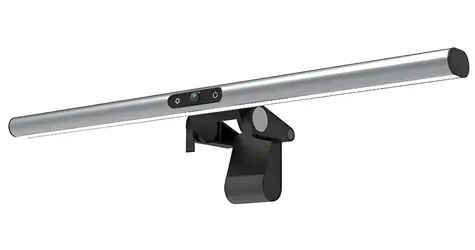 4smarts LightBar Pro / Lampa LED do monitora / Kamera internetowa Full HD / Podwójny mikrofon / 3 tryby oświetlenia