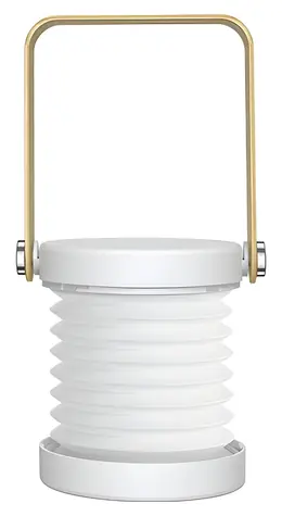 USAMS US-ZB249 biała / Lampa LED / 1200 mAh / USB-C / Obrót 360°