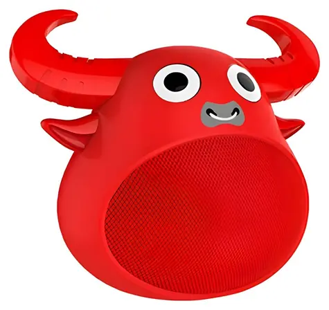 AWEI Y335 czerwony / Przenośny głośnik Bluetooth / 3 W / Bluetooth 5.0 / 400 mAh / Zasięg 10 m