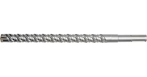 STHOR SDS max 38×600 mm / Wiertło do betonu / Czterościan / Podwójna spirala / Do cegły, muru i betonu