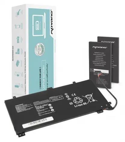 Bateria HB4593J6ECW do Huawei MateBook 13 WRT-W19, WX9, W29 / Bateria do laptopa / 3660 mAh / 41,7 Wh