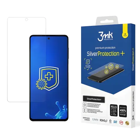 3mk SilverProtection+ do Samsung Galaxy M52 5G (SM-M526) / Folia ochronna / Antybakteryjna / Montaż na mokro