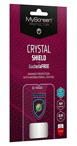 MyScreen Crystal Shield BacteriaFree / Folia ochronna / Samsung Galaxy A55 5G / Antybakteryjna / z aplikatorem