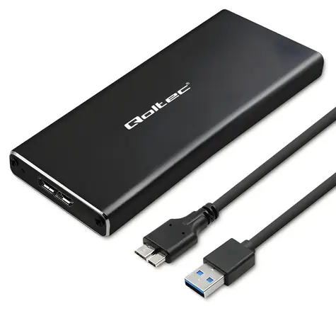 Obudowa zewnętrzna SSD M.2 NGFF SATA / obudowa USB / USB 3.0