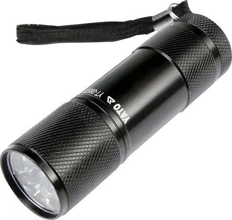 Latarka YATO 9 LED / Latarka / korpus aluminiowy