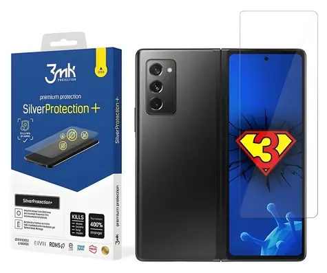 3mk SilverProtection+ Samsung Galaxy Z Fold2 5G / Folia ochronna / antybakteryjna / montaż na mokro