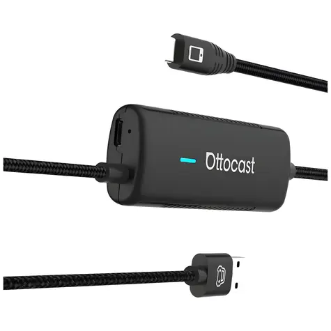 Ottocast CA450-T Mirror Touch czarny / Adapter bezprzewodowy / Carplay i Android