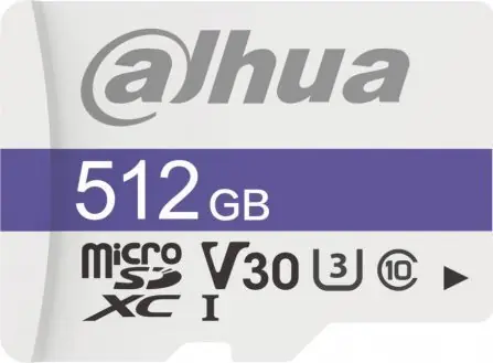 Dahua TF-C100 512GB / Karta pamięci / MicroSDXC / Klasa 10 UHS-I U3 V30