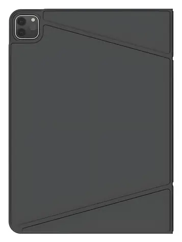 AmazingThing Matte Pro Mag Folio czarny / Etui ze stojakiem / Apple iPad Air 13" M2/M3/M4 (2024-2026) / MagSafe