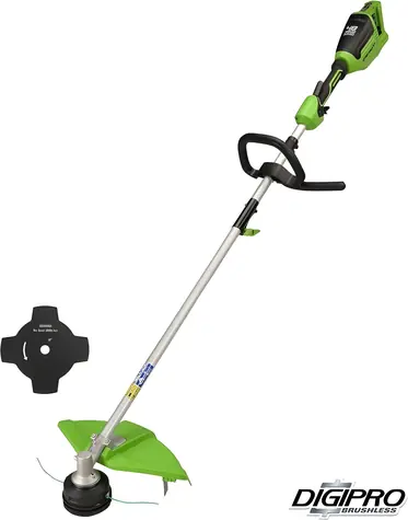 Greenworks GD24X2TX / Trymer akumulatorowy / 2x24 V