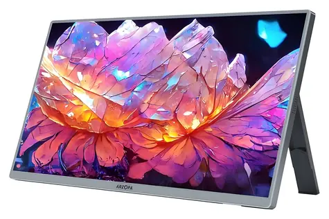 13,3" Arzopa A3C Pro szary / Monitor przenośny / OLED / FHD 1920×1080 / HDR10 / USB-C + mini HDMI