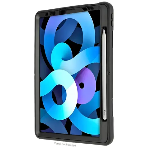 4smarts Rugged Case Grip do iPada Air 11" (M2-M4) i iPada Pro 11" / Etui / ze stojakiem / czarne