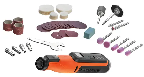 Black&Decker BCRT8I-XJ / Bezprzewodowe narzędzie obrotowe / 8 V