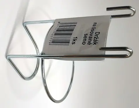 Pojemnik na siano Apetit Metal / Karmnik dla zwierząt Rodentine / Metal ocynkowany / 25 x 18 x 8 cm
