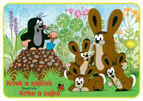 Rappa Kolorowanka Krecik i Króliczek / A5 / 16 stron