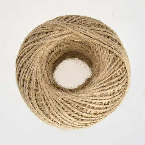 Sznurek jutowy RULYT naturalny 2 mm / Sznurek / Długość 100 m