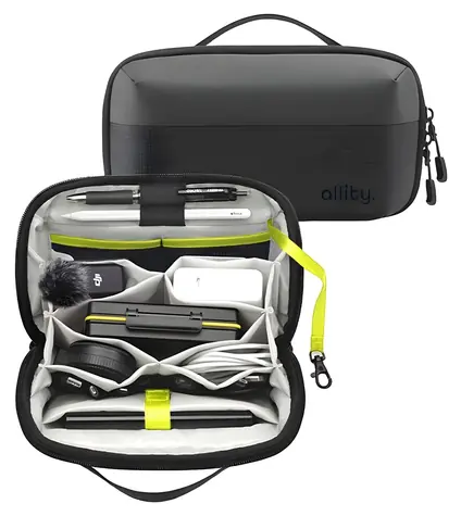 Allity ATB-100 czarny / Organizer / 2,4 l / 18 przegródek