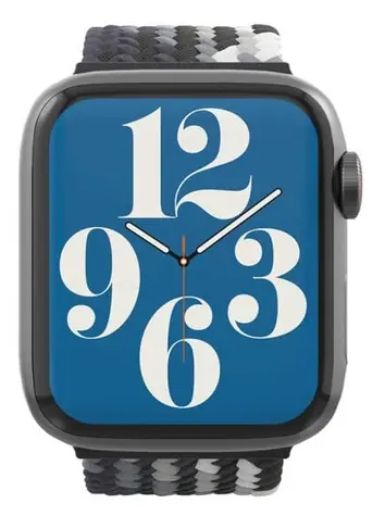 Pasek ZAGG Gear4 do zegarka Apple Watch 41/40/38 mm MD szary/melamina / Pasek / Nylon