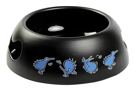 Miska Kiwi Walker Black niebieska / Miska dla psa / 750 ml
