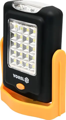 Latarka obrotowa Vorel 20+3 LED / Latarka / LED / Głowica obrotowa