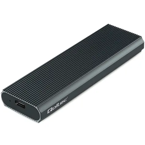 Obudowa zewnętrzna na dysk SSD M.2 NVMe PCIe grafitowa / Obudowa na dysk SSD M.2 / USB 3.1 / 10 Gb/s / do 4 TB