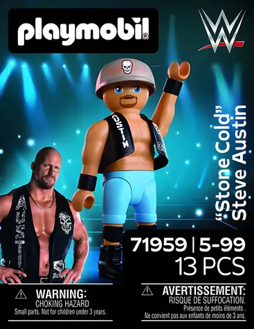 Playmobil 71959 WWE Stone Cold Steve Austin / Figurka