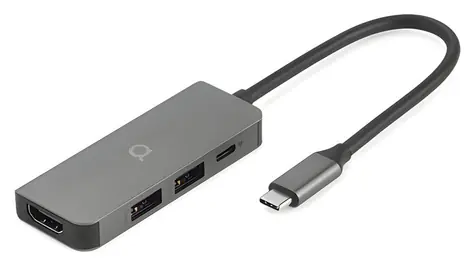 Aiino Essential / Hub USB-C / 4w1 / do MacBooka i iPada