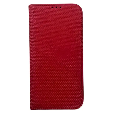 No Name SMART Magnet Book czerwony / Etui na książkę / Motorola Edge 50 Pro / Magnetyczny