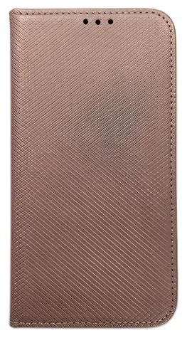 NoName SMART Magnet Book Motorola Edge 50 Pro różowe złoto / Etui / Klapka / Zamknięcie magnetyczne