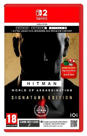 Hitman WORLD of Assassination Signature Edition / Gra / Nintendo Switch 2 / Akcja