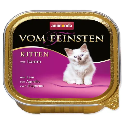 Animonda Vom Feinsten Kocia jagnięcina / Pasztet / dla kociąt / 100 g