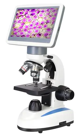 Levenhuk D85L LCD / Mikroskop / cyfrowy / powiększenie 40-1600x / wyświetlacz LCD 7"
