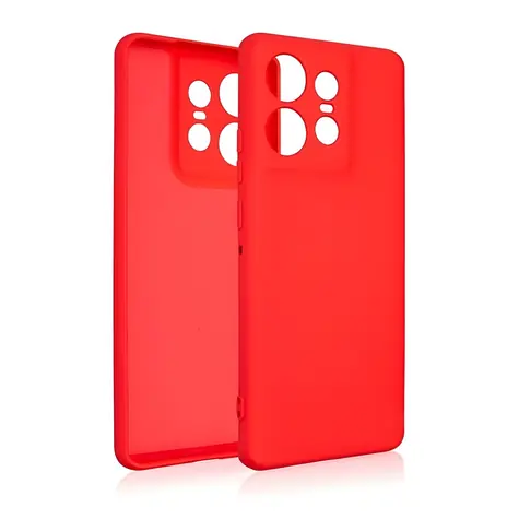 Etui silikonowe Beline czerwone / Pokrowiec / Motorola Edge 50 Pro