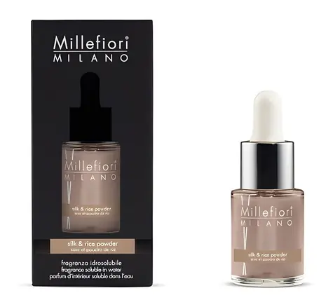 Millefiori Milano Silk & Rice Powder / Olejek aromatyczny / 15 ml / Proszek
