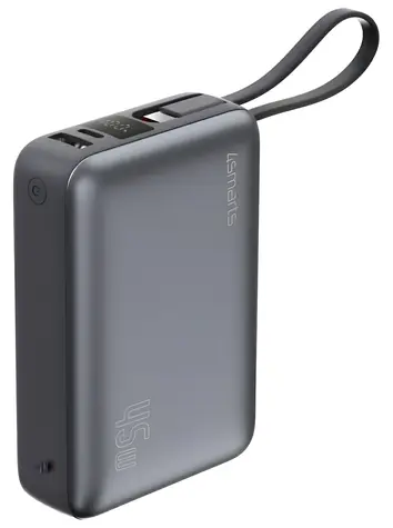 4smarts Enterprise Compact 45W 20000mAh gwiezdna szarość / Power bank / 20000 mAh / 45W