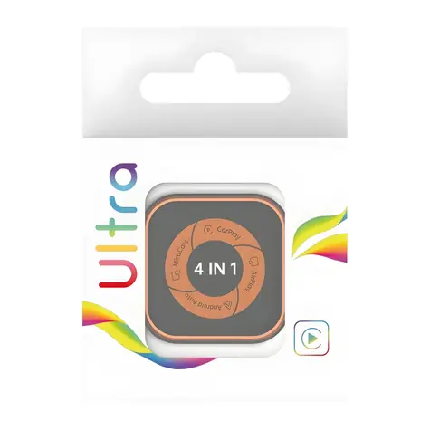 CarlinKit Mini ULTRA 6 / Bezprzewodowy adapter samochodowy / CarPlay / Android Auto / Bluetooth / Wi-Fi / Plug & Play