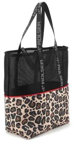 Torba na zakupy Rolser Urban WILD Bag wzór panterki / Torba na zakupy / pojemność 30 l