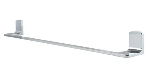Spirella TAKU stal chromowana błyszcząca / Wieszak ścienny na ręczniki / 40 cm