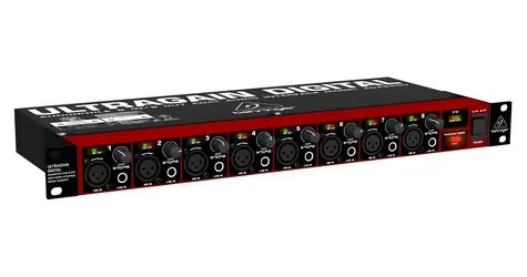 Behringer ADA8200 / Konwerter audio / 8 wyjść XLR / rack 19 cali / 48 kHz / 24 bity