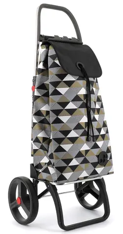 Rolser I-Max Sahara 2 Logic RSG czarny / Torba zakupowa na kółkach / 43 l