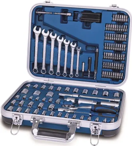 Scheppach TB170 / Zestaw narzędzi / 135 elementów / w walizce